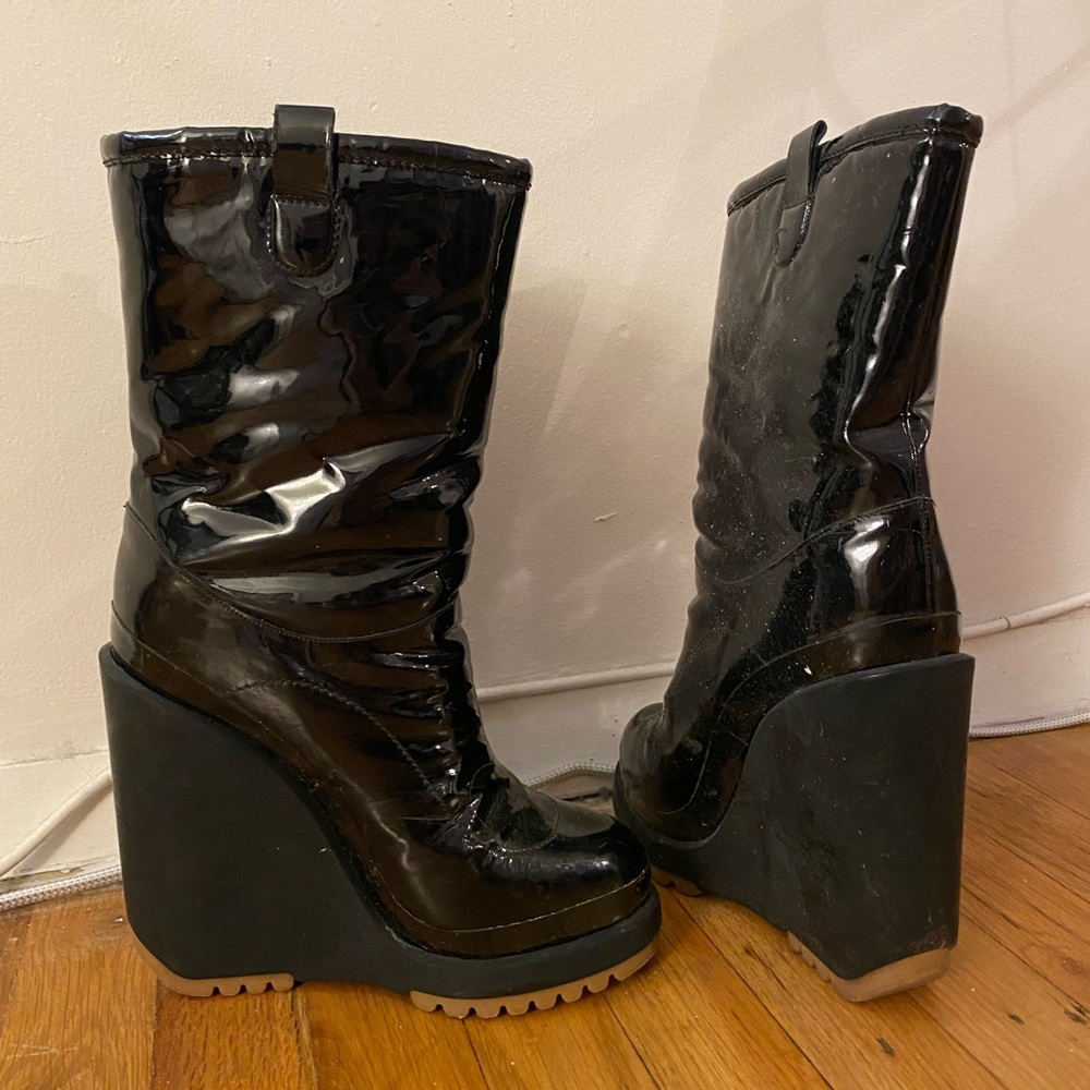 Marc Jacobs warm padded wedge winter boots EU39